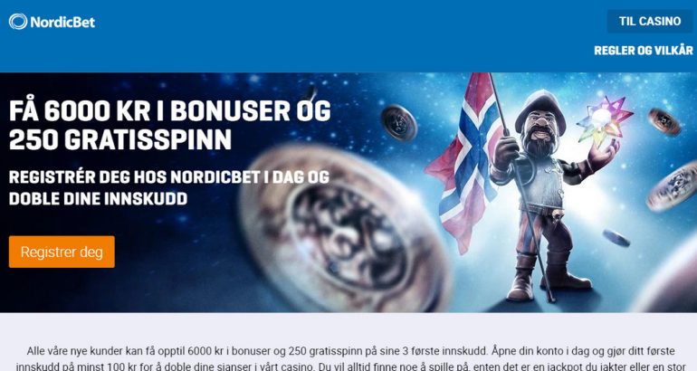 nordicbet norway online casino odds gratisspill