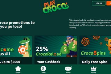 Playcroco Casino 5000$ Coupon Code & flere kampanjer