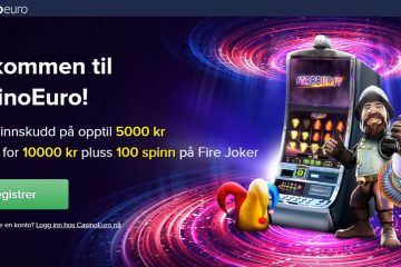 CasinoEuro 100 Spinn Kampanjer & 5000 KR Bonus