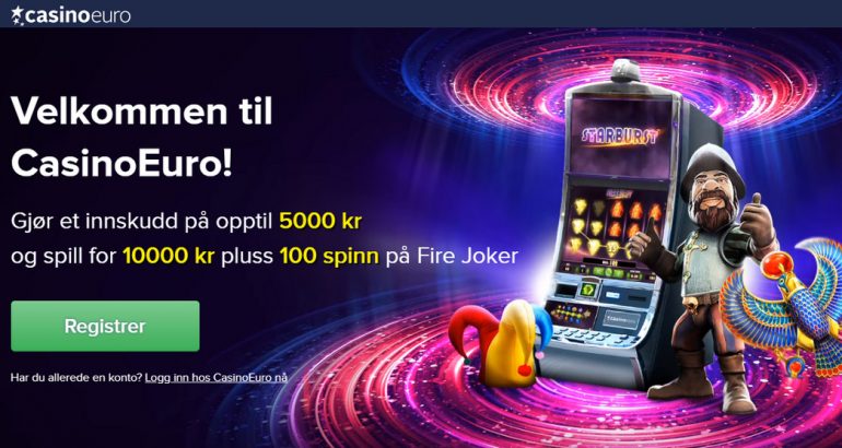 casinoeuro Spinn Kampanjer norge bonus gratis