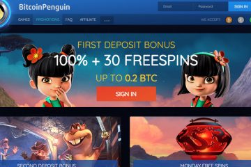 Bitcoinpenguin Casino 30 Gratis spinn & Bitcoin Bonus