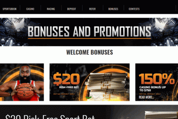 Mybookie 20$ risk gratis innsats + 750$ casino bonus