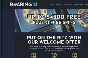 Roaring21 exclusive 21$ Ingen innskudd free chips