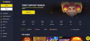 Getslots casino free spins ilmaiskierrosta gratis latam