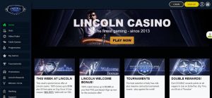 LincolnCasino no deposit free spins promo code