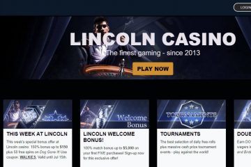 LincolnCasino 5000$ Bonus Promo Code Free Spins