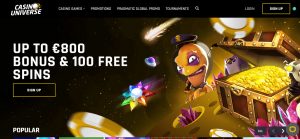 Casinouniverse bonus code new ohne einzahlung