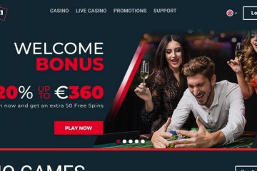 Jack21 50 free spins & 360 EUR Welcome Bonus