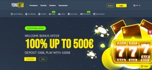 YoniBet sportsbook no deposit free bet bonus