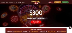 Grandevegascasino free gratis Coupon Code