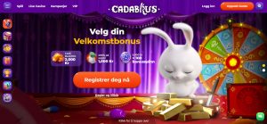 Cadabrus casino gratis spinn velkomstbonus