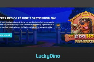 Luckydino 7 gratis spinn uten innskudd bonus