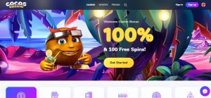 CocosCasino free spins no deposit bonus code