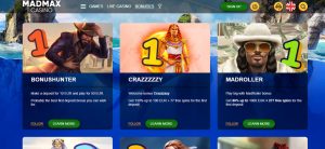 Madmax free no deposit bonus code gratis