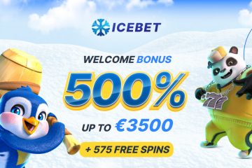 Icebet 575 Gratis spinn + 500% up to 3500 EUR Bonus