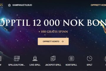 Queenspins Casino 100 Gratis Spinn & 12 000 NOK Velkomstbonus