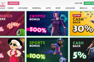 Ladylindacasino Sports + Casino 1000 EUR Velkomstbonus