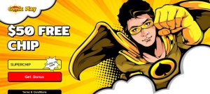 ComicPlay no deposit promo code bonus gratis