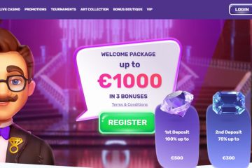 SlotsPalace 50 gratisspinn & 1000 EUR Bonus