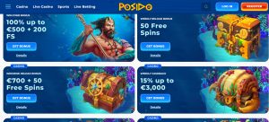 Posido free no deposit bonus code gratis