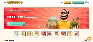 SpinsBro Casino no deposit bonus code