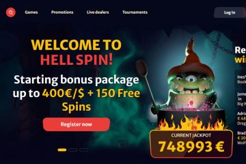 HellSpin 150 Gratisspinn & 400 EUR Bonus