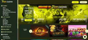 ThorCasino gratis no deposit bonus code