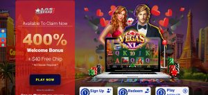 LasVegasUSA no deposit coupon code gratis