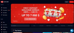 OnLuck no deposit bonus code free spins