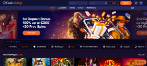 CasinoMega no deposit bonus code spins