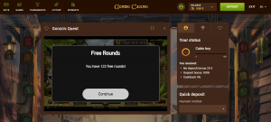 GonzoCasino no deposit bonus code free spins